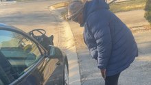 Grandma's first attempt at opening a Tesla door will leave you in splits!