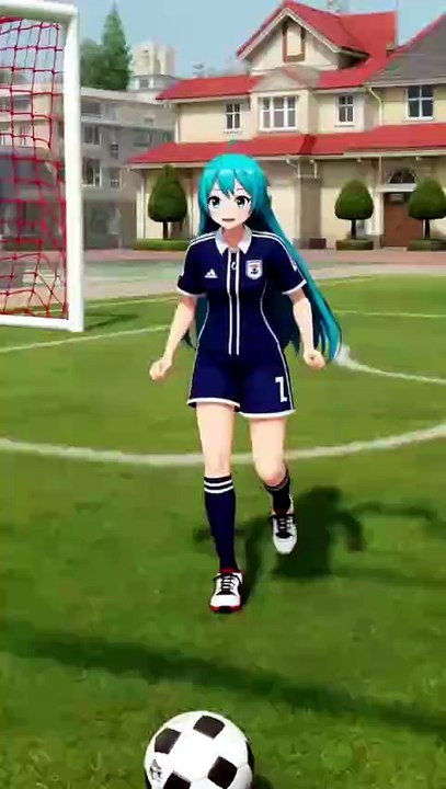 ⚽🎤 Happy Happy (feat. Hatsune Miku) – Soccer Dream! 💙