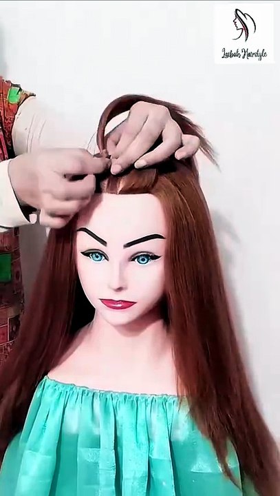 Easy Ponytail hairstyle for girls