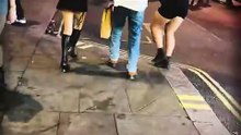 Aima Baig and Bilal Saeed enjoying a night out in London's Soho district