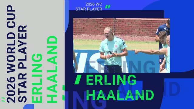 2026 World Cup Star Player - Erling Haaland