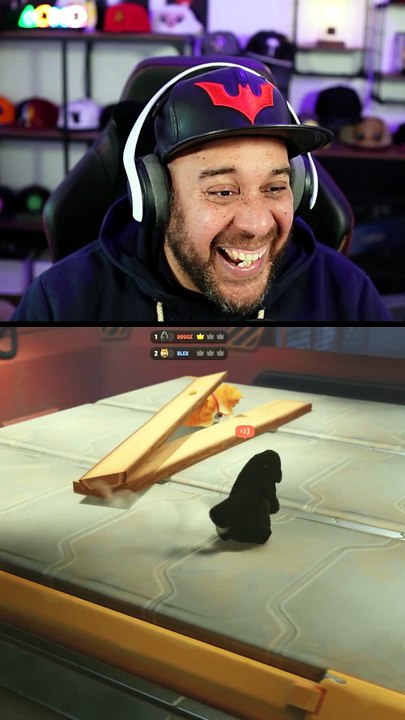 FOU RIRE ! Il est bloqué !