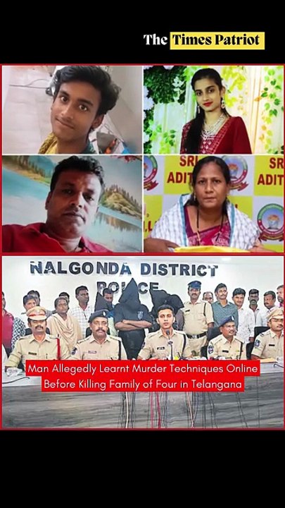 Man Allegedly Learnt Murder Techniques Online Before Killing Family of Four in Telangana