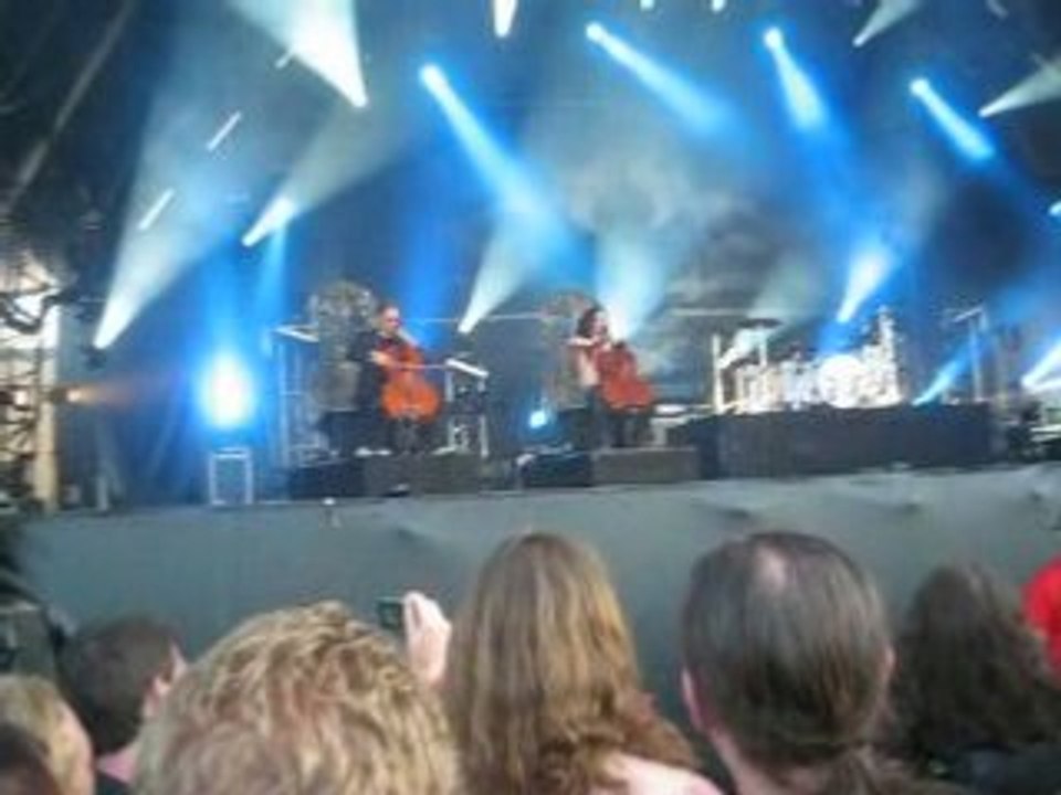 Apocalyptica nothing else matters hellfest08