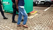 Dupla é presa em flagrante após furtar motocicleta de entregador em Cascavel