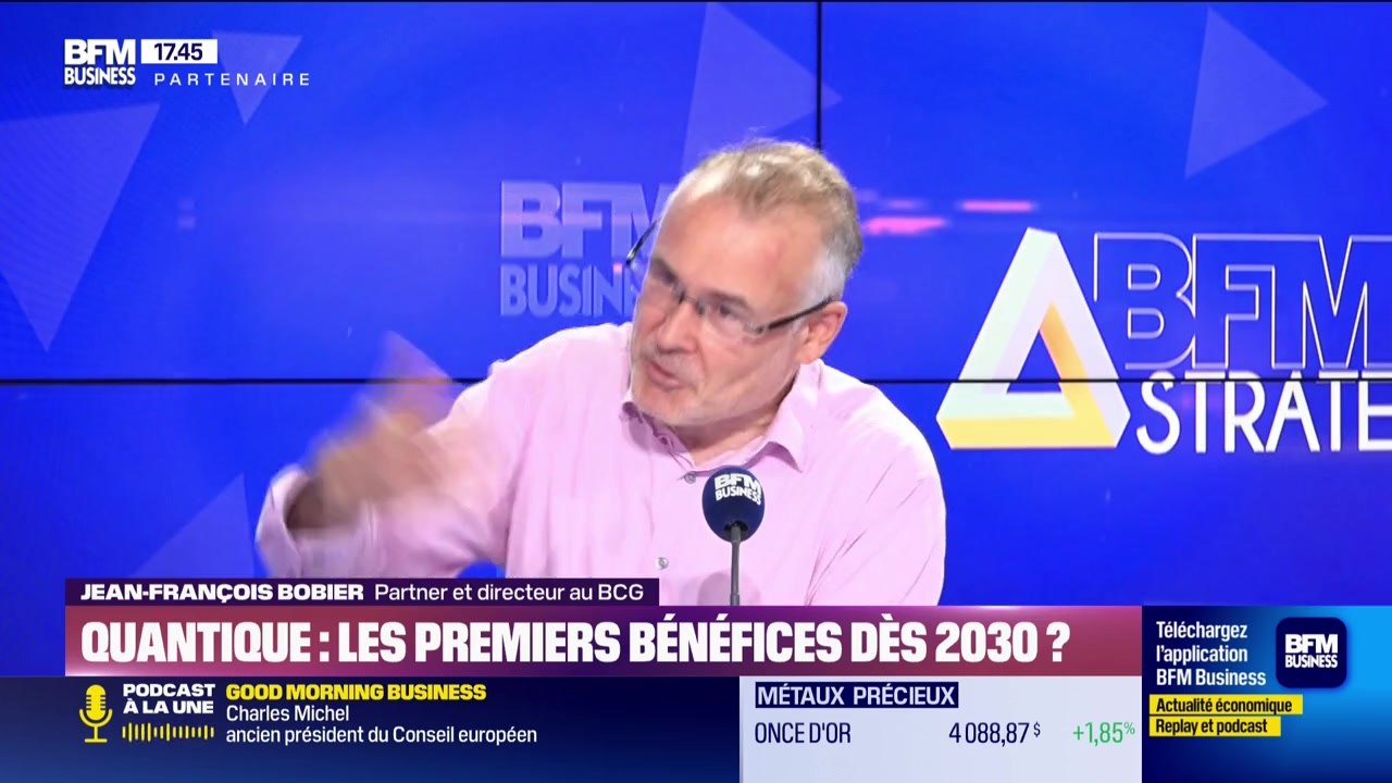 BFM Stratégie (Cours n° 372) : Quantique, les premiers bénéfices dès 2030 - 27/06