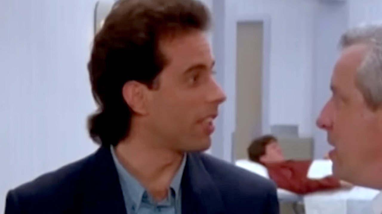 Jerry Takes on Shakey the Mohel on Seinfeld