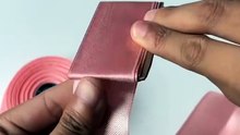 Diy ribbon rose