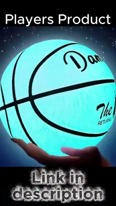 Glow In Night Glow Basketball