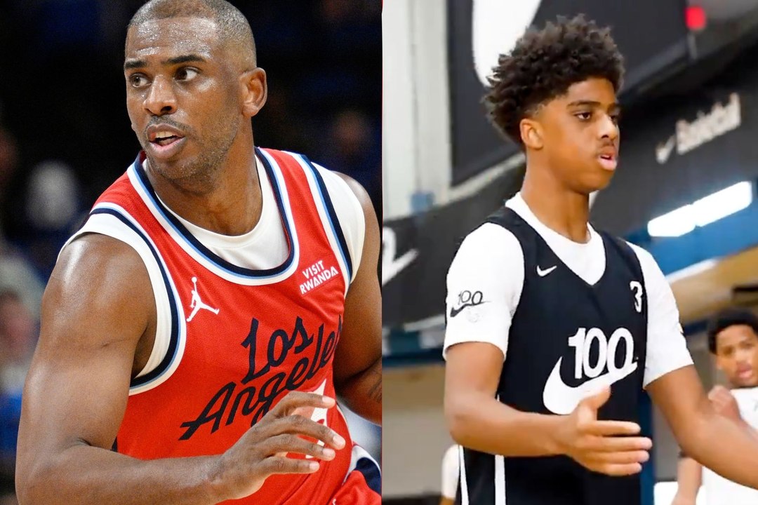 Chris Paul Jr. turns heads at Nike Elite 100, showing he's carving out his own path