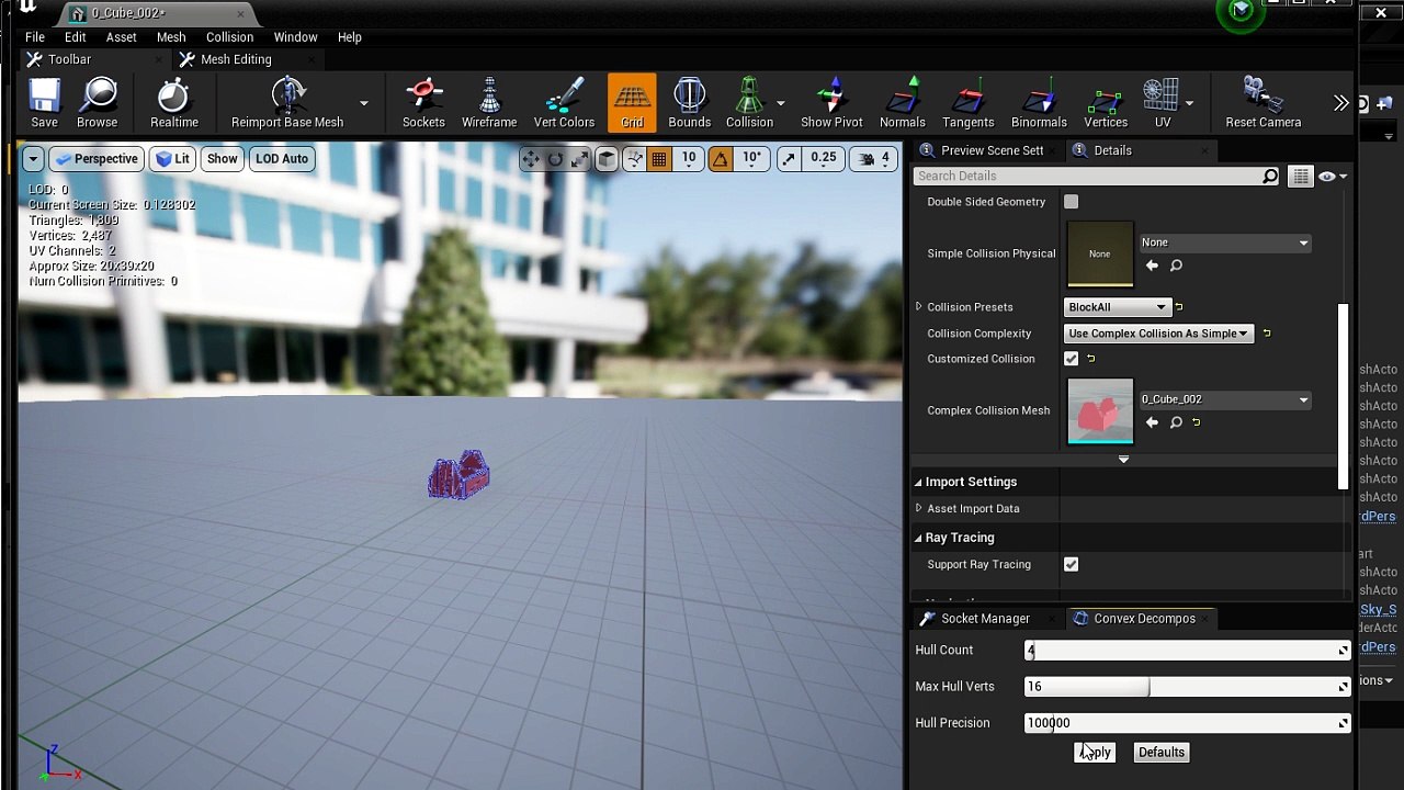 EBC2D3D Inventory Item Emma off to work 3d tool box video 02 see tool box in Unreal Engine