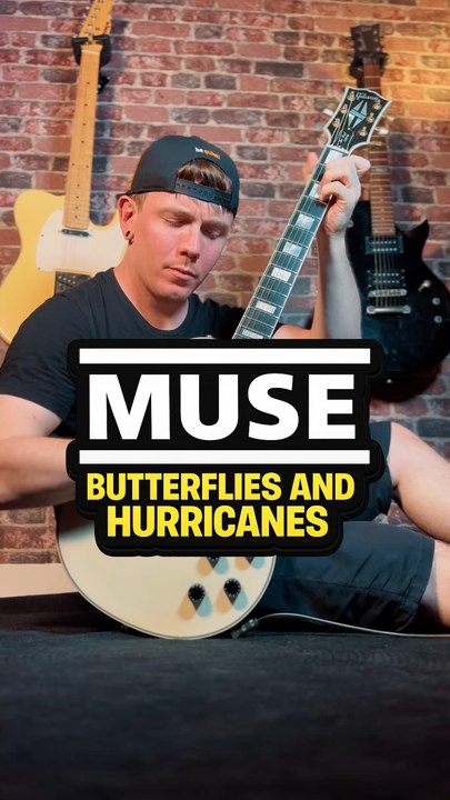 Muse - Butterflies And Hurricanes (Guitar Cover)