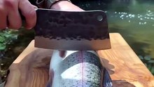 Fish grilled video