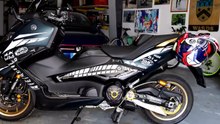 YAMAHA T MAX 560 TECH MAX THE CHANGE TO THE VARIATOR FILTER THAT YAMAHA WANTS TO COPY