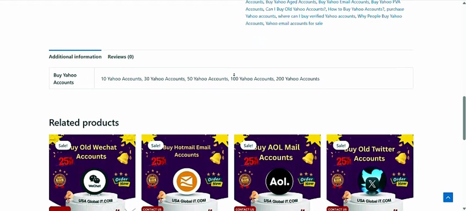11 Best Platforms for Buying Yahoo Accounts Safely | PDF