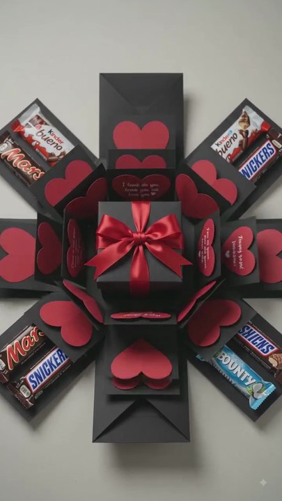 Viral gift opening short