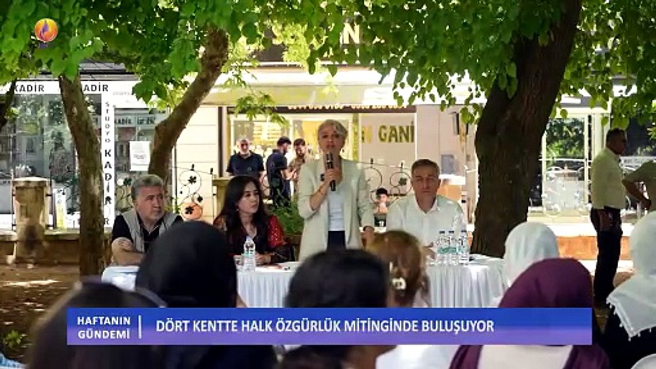 JIN TV |HAFTANIN GÜNDEMİ-Nurcan Yalçın-Adalet Kaya-Dört kentte halk özgürlük mitinginde buluşuyor
