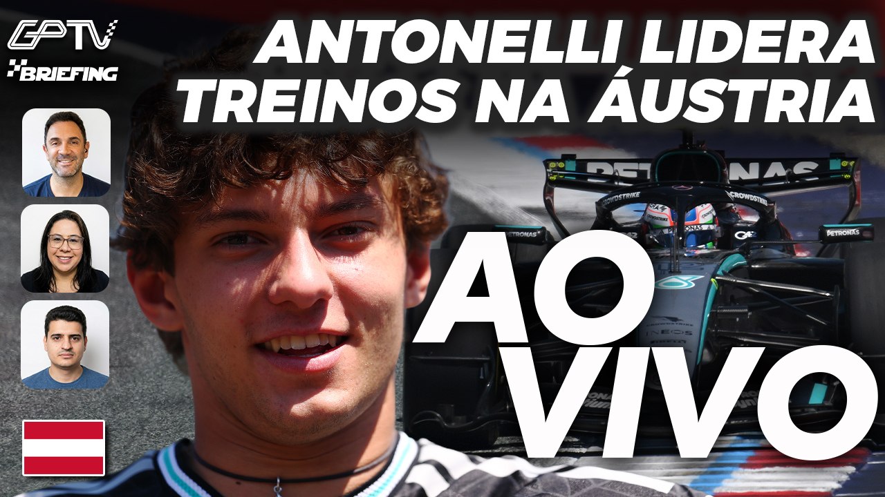 F1 2026 NA ÁUSTRIA: ANTONELLI LIDERA | TUDO SOBRE OS TREINOS LIVRES [Briefing]