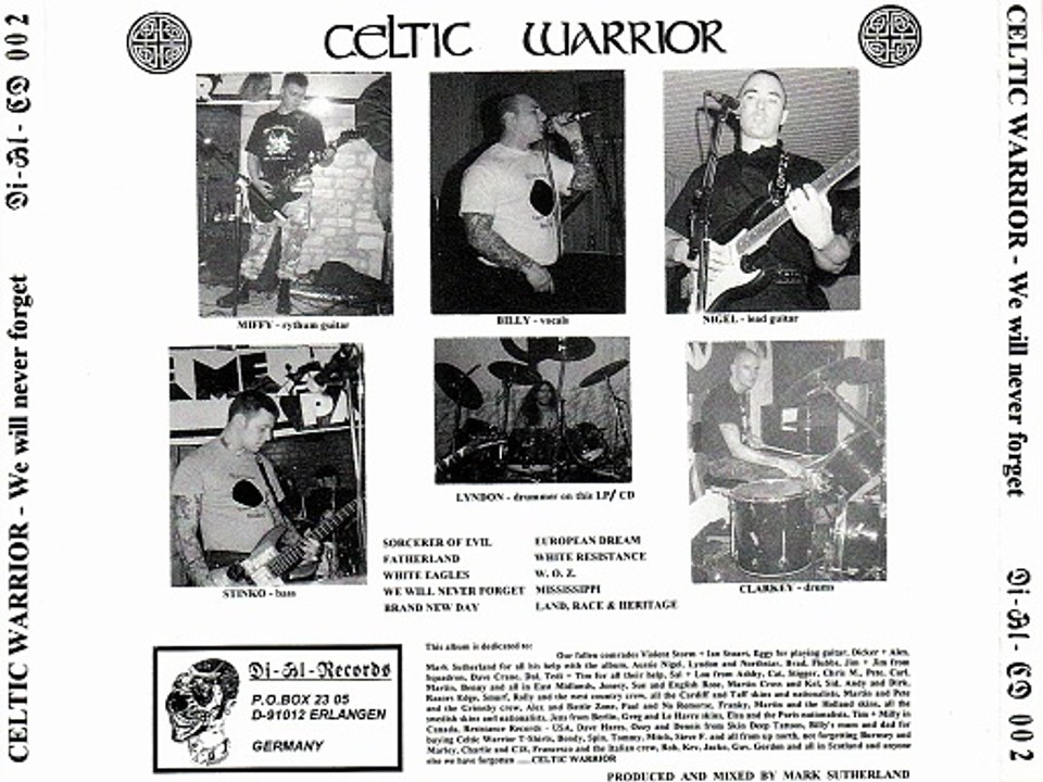 Celtic Warrior - White Eagles