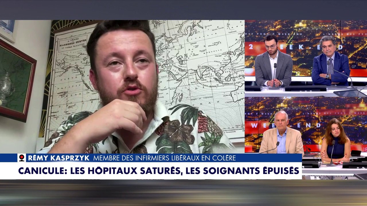 Rémi Kasprzyk : «On a des patients nonagénaires qui sont chez eux où il fait 38 degrés»