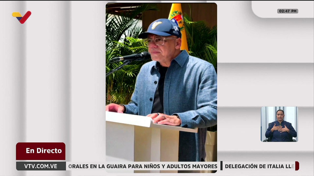 Pdte. de la AN. Jorge Rodríguez presenta balance del sismo en sus redes sociales