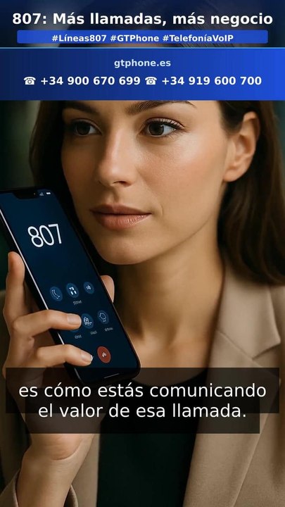 Estrategias para llamadas efectivas al 807 de pago (en 1 minuto)