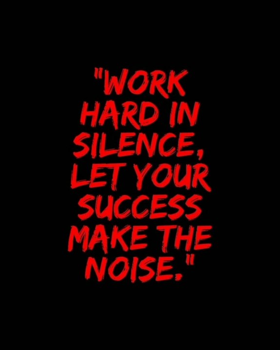 Success comes to discipline not motivation