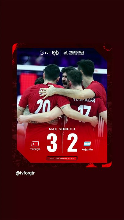 Filenin Efeleri, haftanın üçüncü maçında Arjantin’e karşı 2-0 geriden gelerek 3-2 yendi.