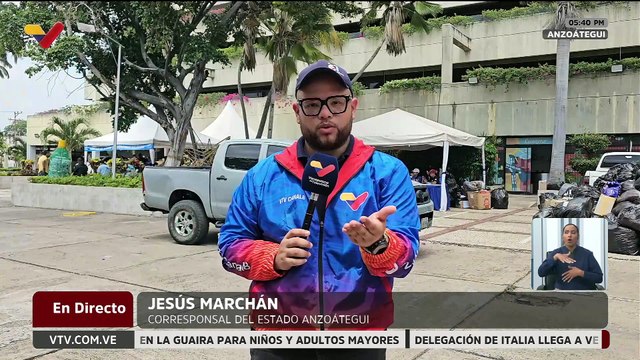 Anzoátegui | Trasladan más de 100 toneladas de insumos para familias afectadas en el edo. La Guaira