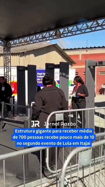 Lula prepara estrutura para 700 pessoas, mas só 10 aparecem