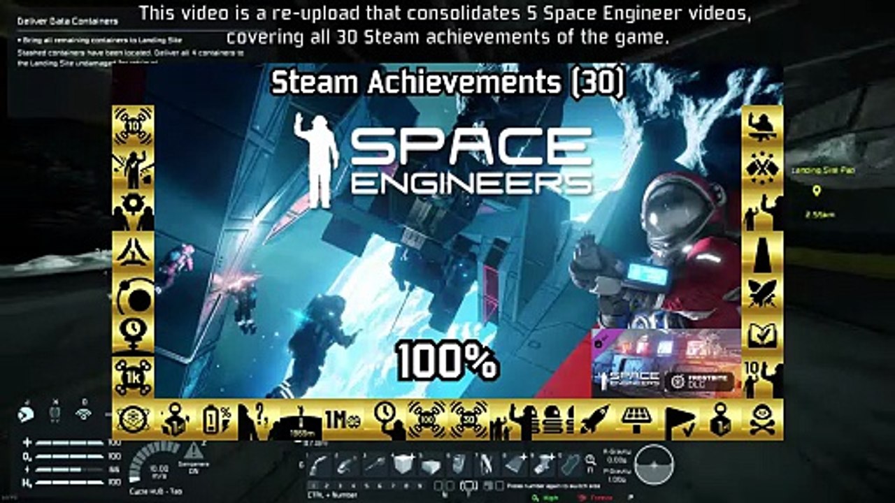 Space Engineers | Steam Achievements (30), 100%
