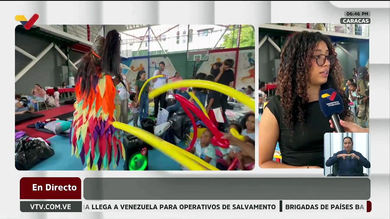Caracas | Ruta de la Esperanza cuenta con recreadores para la distracción infantil