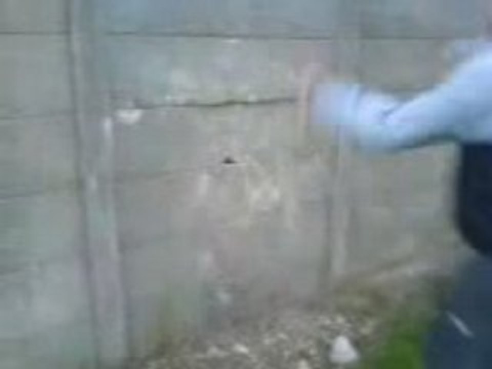 To break a wall