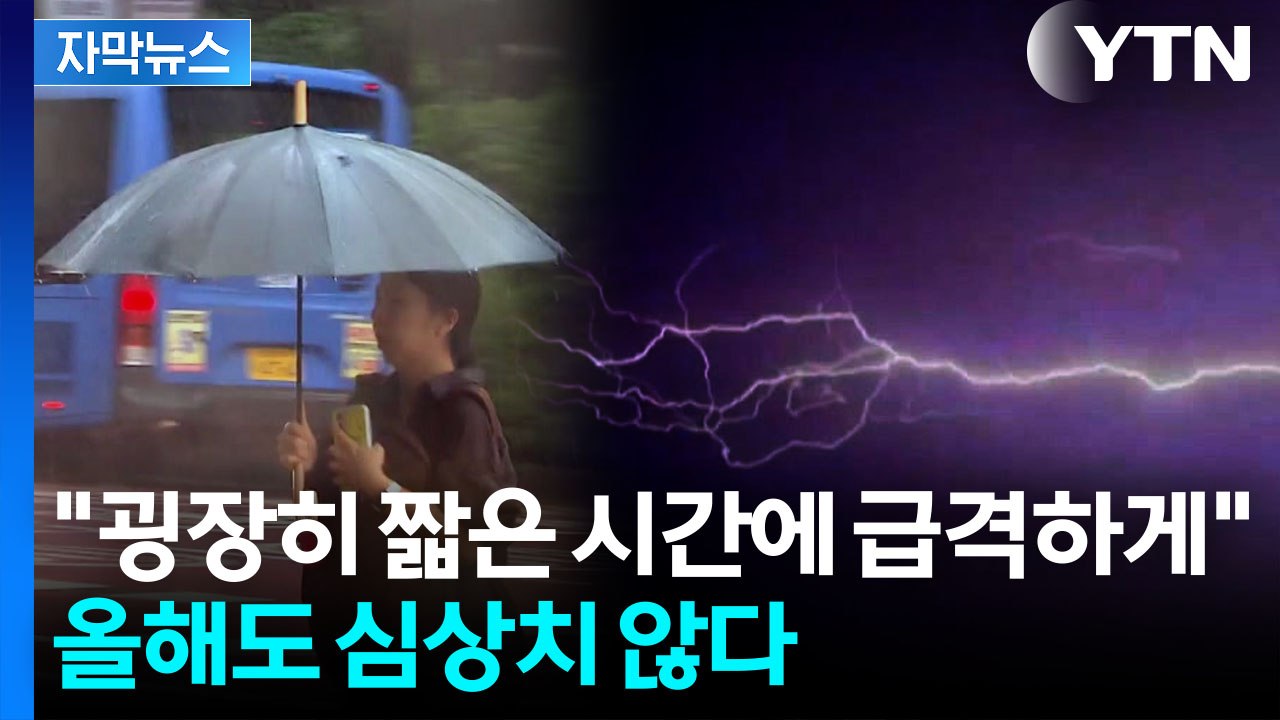 [자막뉴스] 2년 동안 떨어질 벼락이 하루만에...올해도 초긴장 / YTN