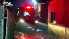 Mulher fica ferida após escora de construção atingir a cabeça no Bairro Cascavel Velho