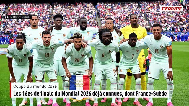 Les 16es de finale de la Coupe du monde 2026 déjà connus - Foot - Coupe du monde 2026