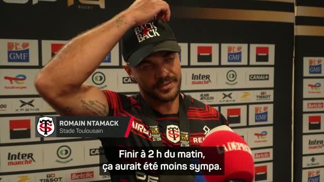 Stade Toulousain - Ntamack : “Une coupure pas évidente à gérer, mais ça restera anecdotique”