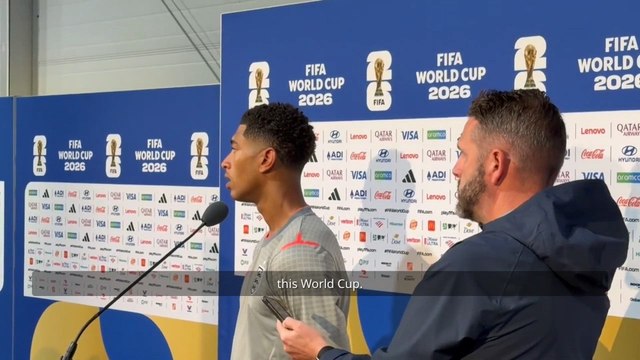 BELLINGHAM in MIXED ZONE after PANAMA 0-2 ENGLAND | FIFA WORLD CUP 2026
