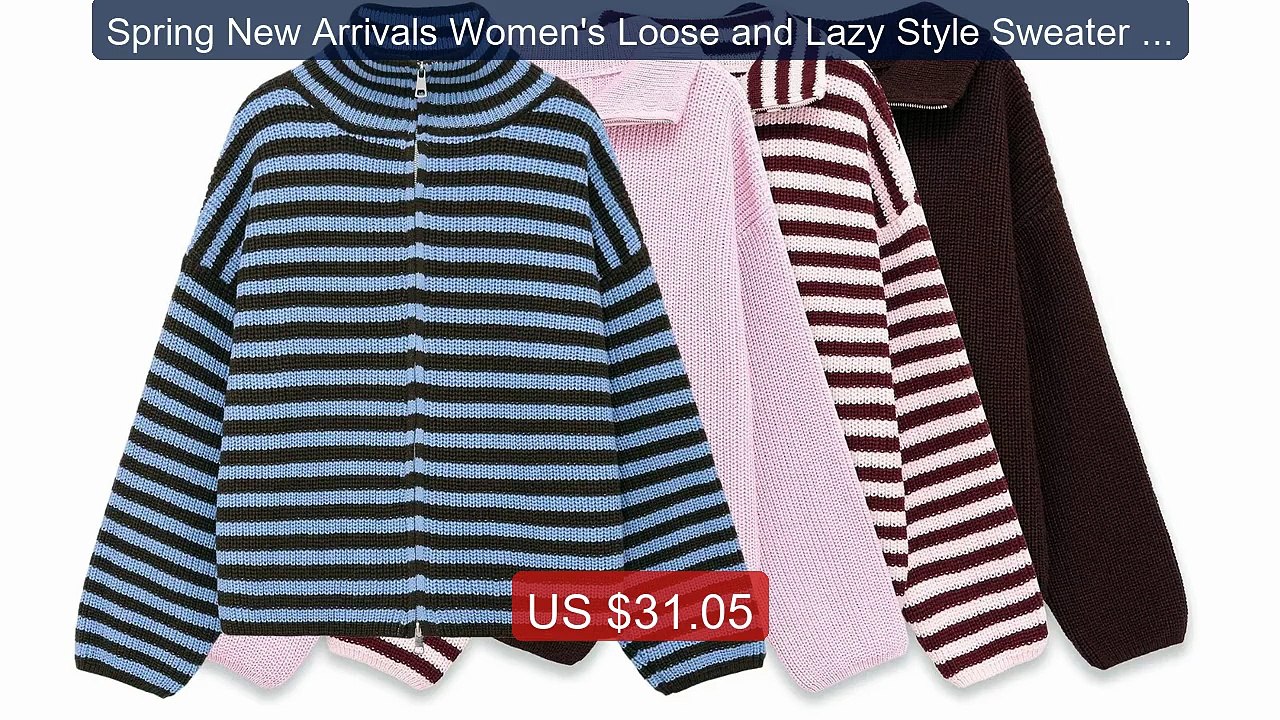 Spring New Arrivals Women's Loose and Lazy Style Sweater Card... -- Amazing Value 2026 | Must Have!