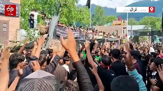 پنر ترال میں بھی منایا گیا یوم عاشورہ، شہدائے کربلا کو پیش کیا گیا خراج عقیدت