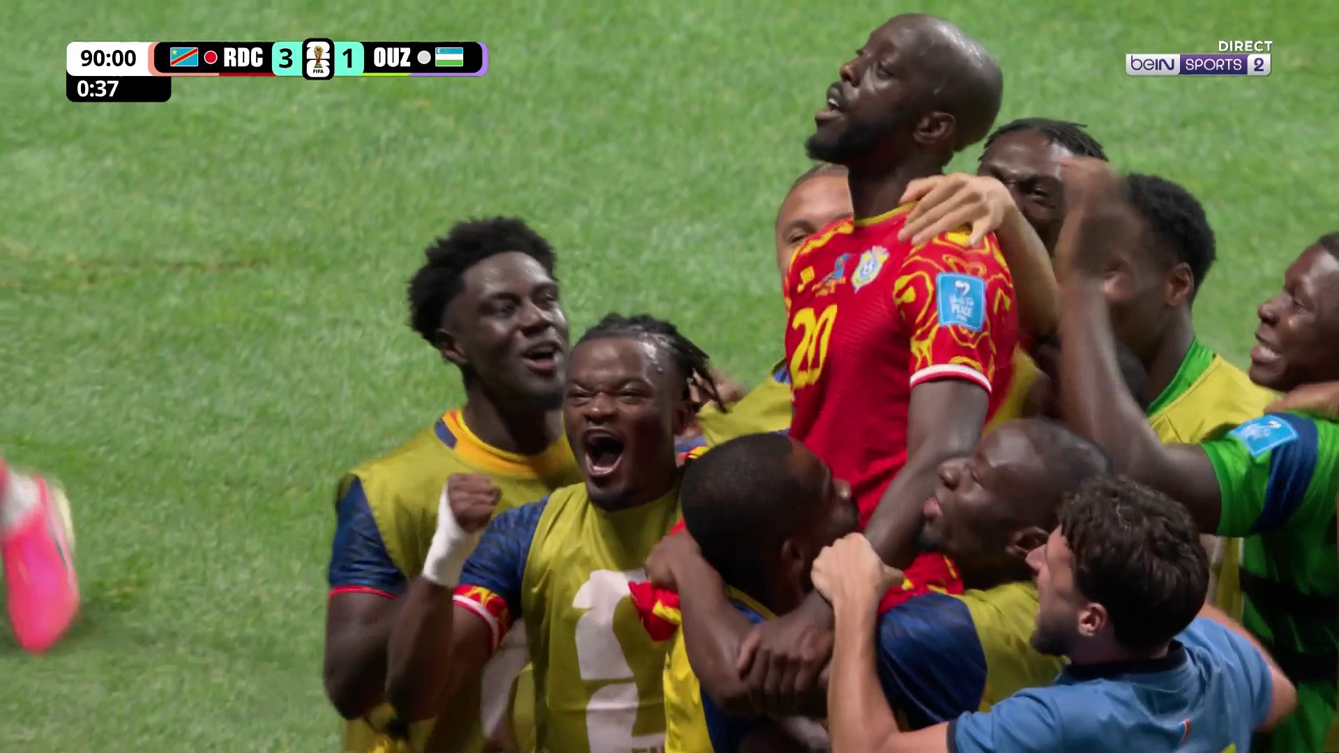Coupe du Monde 2026 : Wissa met fin au suspense, la RDC est en 16èmes !