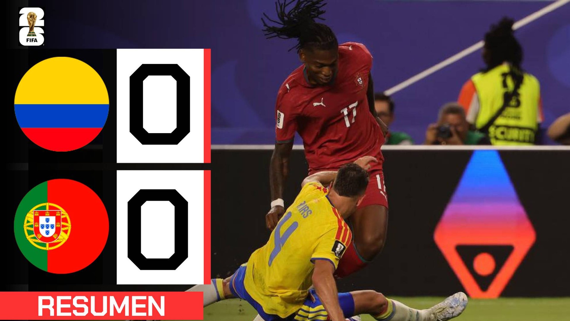 Colombia 0-0 Portugal | Resumen Mundial 2026
