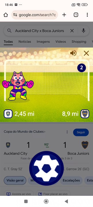 Auckland City x Boca Juniors- Partidas 11-12 - Mini Cup Google Copa do Mundo de Clubes
