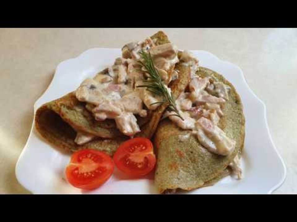 Du hast das noch nicht gegessen! Pfannkuchen mit Kartoffeln und Fleisch, ihr Mann wird es lieben!
