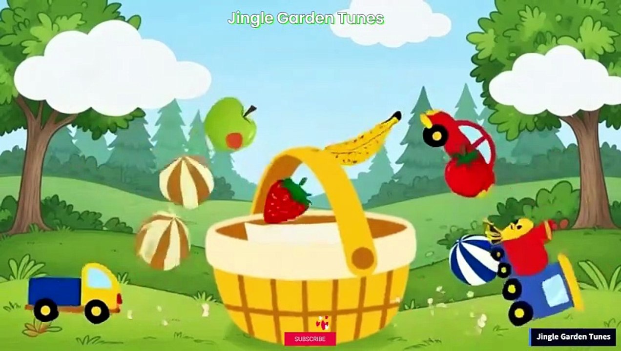 A Tisket A Tasket Yellow Basket Song _ Lost Paper Adventure Nursery Rhyme _ Jingle Garden Tunes