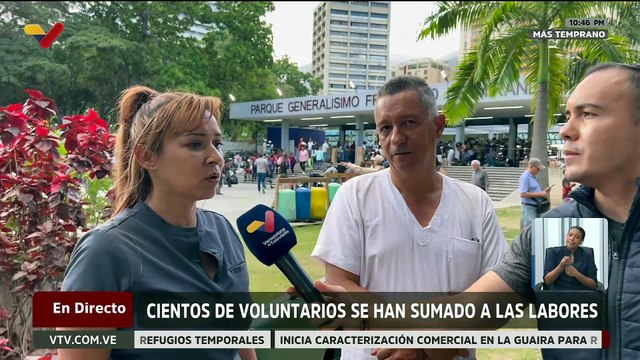 Terapeutas holísticos se suman como voluntarios a las labores de ayuda para los afectados