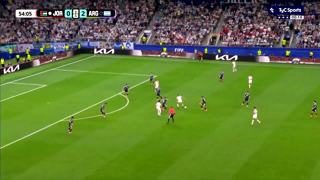 Argentina 2 - 1 Jordania | Gol de Al-Taamari