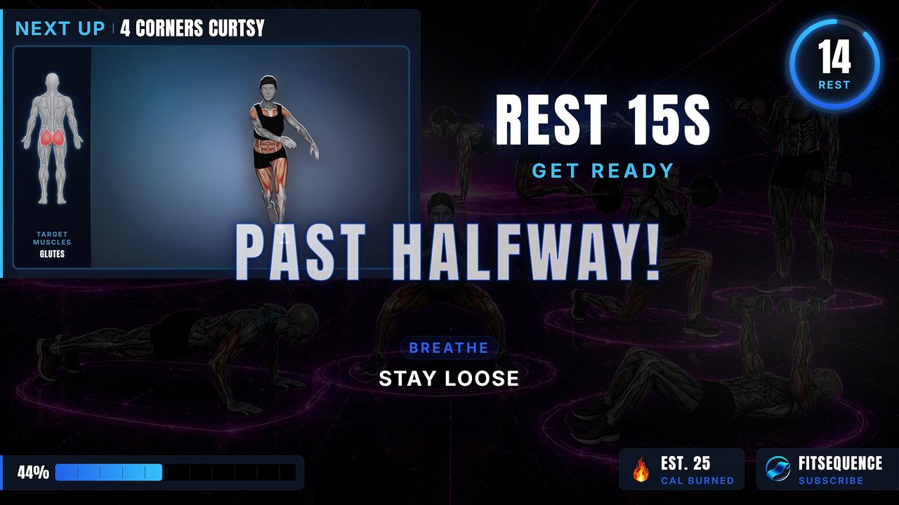 10 Min Full Body Sculpt Full Body Workout for Women at Home - No Equipment
