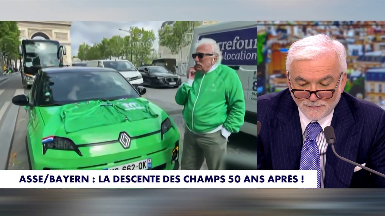 50 ans après la finale ASSE - B.Munich, Jacques Vendroux se souvient du défilé des Verts