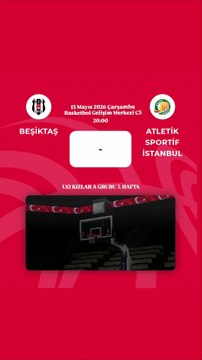 Maç Duyurusu - Beşiktaş v Atletik Sportif - U12 Kızlar A Grubu 7. Hafta